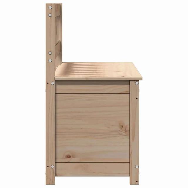 vidaXL ベンチ 110x41x76,5 cm 無垢材 パイン材 家具 ベンチ(代引不可)【送料無料】_5
