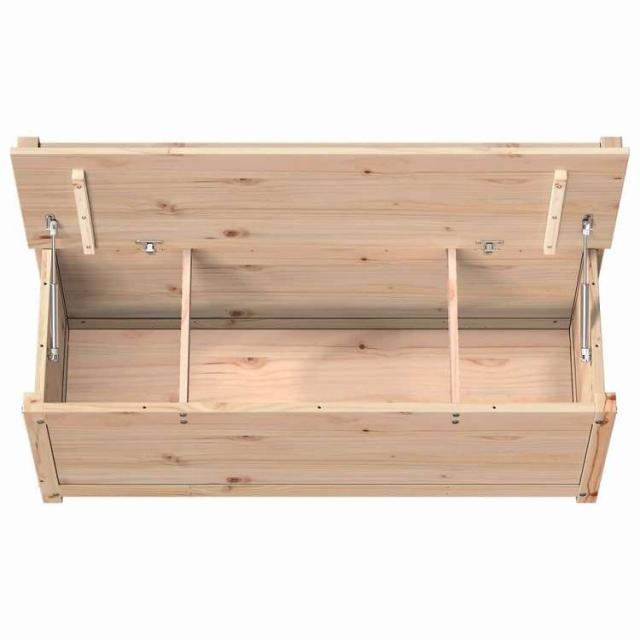 vidaXL ベンチ 110x41x76,5 cm 無垢材 パイン材 家具 ベンチ(代引不可)【送料無料】_7