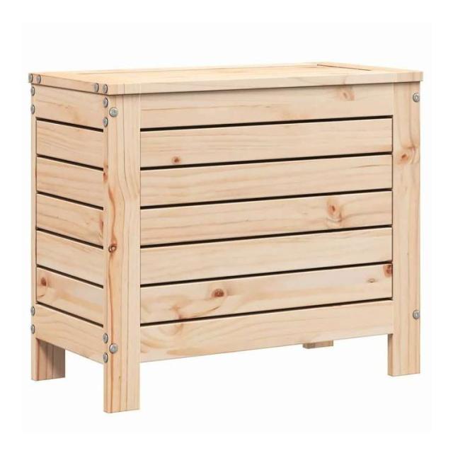 vidaXL ガーデンフットスツール 62x31.5x52 cm 無垢材 パイン材 家具 アウトドア家具 屋外椅子 屋外用組み合わせソファセット(代引不可)【送料無料】