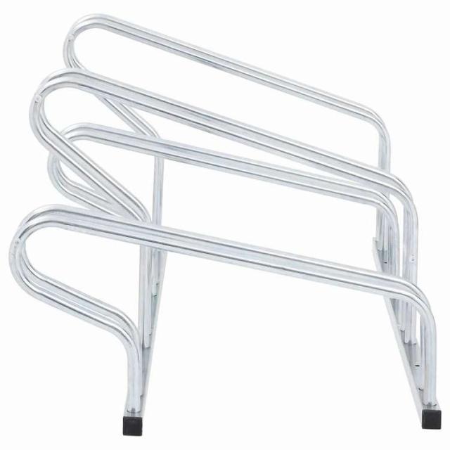 vidaXL 自転車スタンド 4台用 床置き式 亜鉛メッキ鋼 スポーツグッズ アウトドアレクリエーション サイクリング 自転車用アクセサリ 自転車スタンド・収納(代引不可)【送料無料】_3