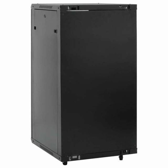 vidaXL 22U ネットワークキャビネット スイベル脚付き 19インチ IP20 60x60x120 cm 電子機器 電化機器用アクセサリ パソコンコンポーネント ストレージデバイス ネットワーク収納システム(代引不可)【送料無料】_4