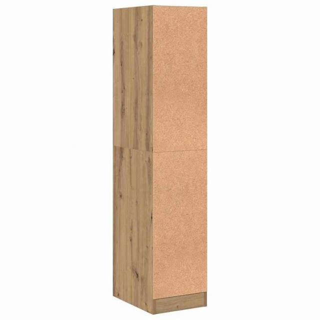 vidaXL 薬箱キャビネット アーティシャンオーク 30x41x144.5 cm エンジニアードウッド 家具 キャビネット&amp;収納 収納キャビネット・ロッカー(代引不可)【送料無料】_6