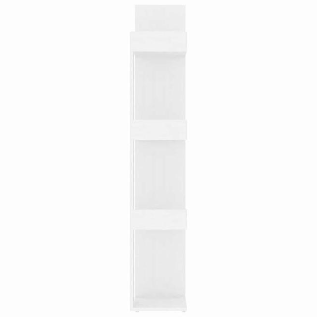 vidaXL ブックキャビネット ホワイト 86x25.5x140 cm エンジニアードウッド 家具 棚 本棚・オープンラック(代引不可)【送料無料】_5