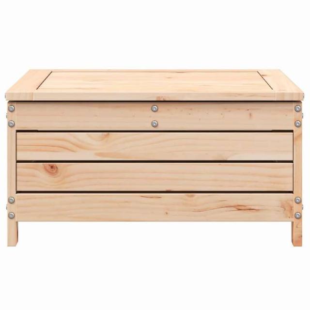 vidaXL ガーデンフットスツール 62x63.5x32 cm 無垢材 パイン材 家具 アウトドア家具 屋外椅子 屋外用組み合わせソファセット(代引不可)【送料無料】_3