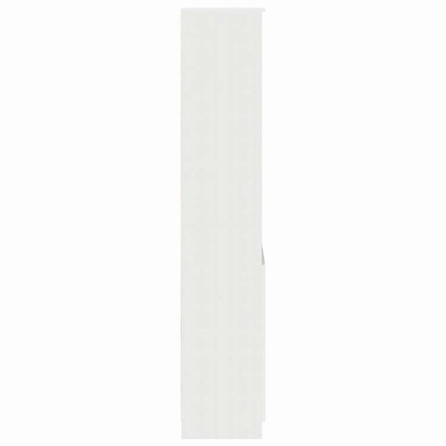 vidaXL ハイボード ホワイト 50x35x180 cm エンジニアードウッド 家具 キャビネット&amp;収納 サイドボード(代引不可)【送料無料】_6