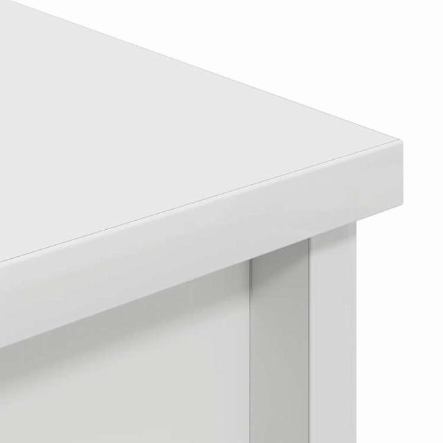 vidaXL ハイボード ホワイト 50x35x180 cm エンジニアードウッド 家具 キャビネット&amp;収納 サイドボード(代引不可)【送料無料】_8