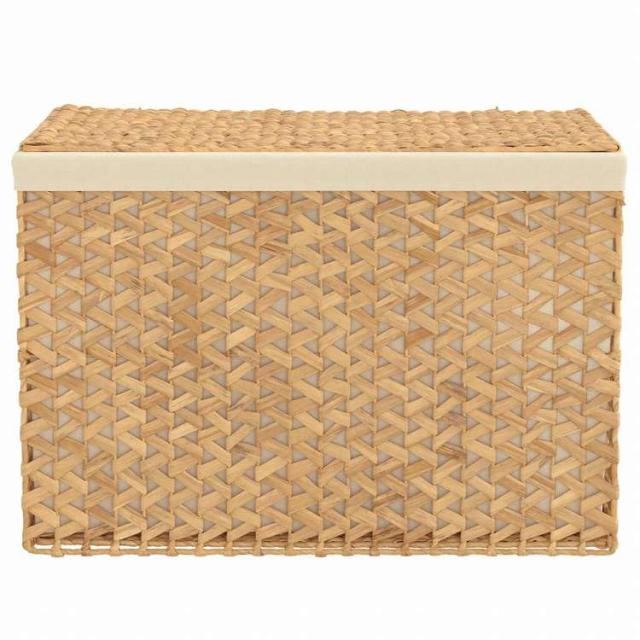 vidaXL ランドリーバスケット 3分割 75x42.5x52 cm ホテイアオイホーム&amp;ガーデン 家事用品 ランドリー用品 洗濯かご(代引不可)【送料無料】_4