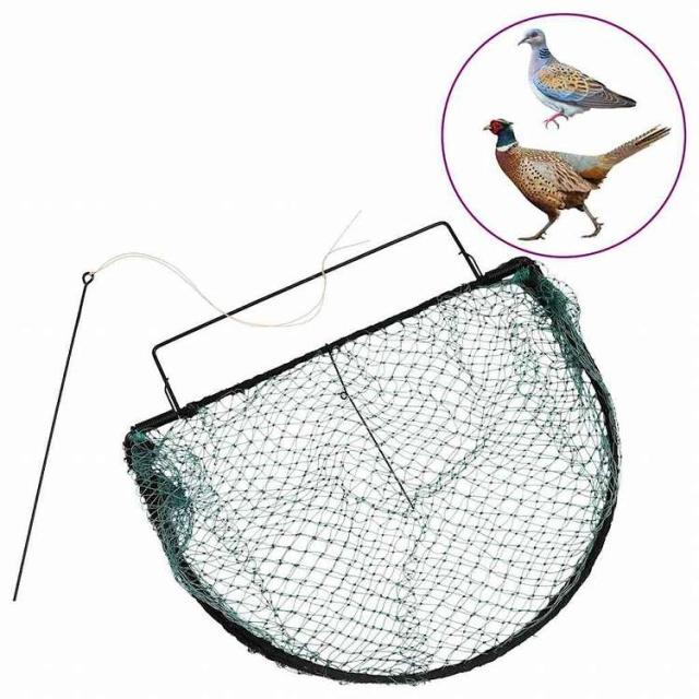 vidaXL バードトラップ グリーン 50 cm スチールホーム&ガーデン 家事用品 害虫駆除 害虫用トラップ(代引不可)【送料無料】 6,769円
