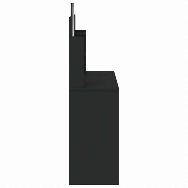 vidaXL ドレッシングテーブル ミラー付き ブラック 96x39x142cm家具 キャビネット&収納 洗面・化粧台ユニット 寝室用化粧用テーブル(代引不可)【送料無料】_5
