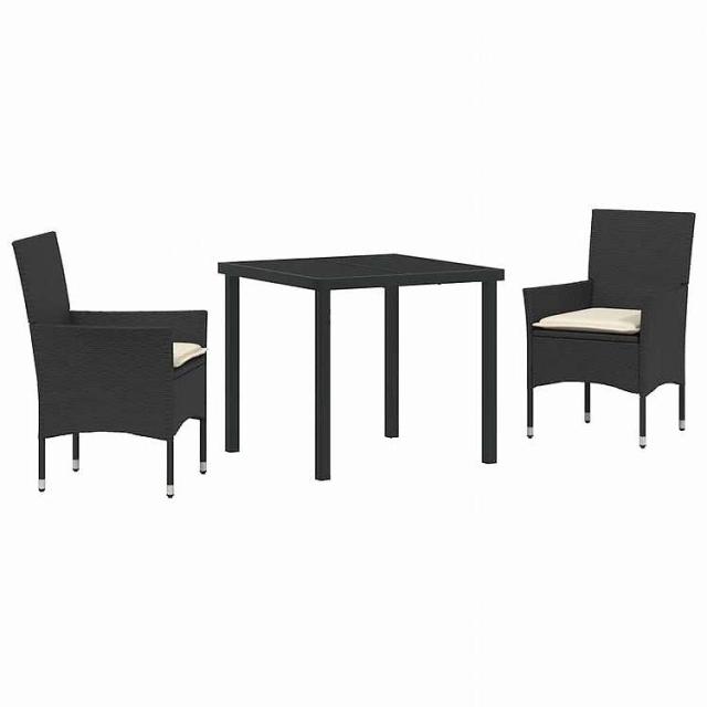 vidaXL ガーデンダイニングセット クッション付き 5 pcs ライトグレー ポリラタン家具 アウトドア家具 屋外家具セットライトグレー(代引不可)【送料無料】 31,589円