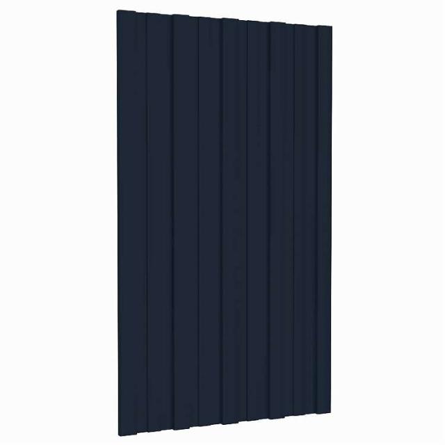 vidaXL 屋根パネル 36 pcs アンスラサイト 80 x 45 cm 亜鉛メッキ鋼ホーム&ガーデンアントラシート(代引不可)【送料無料】