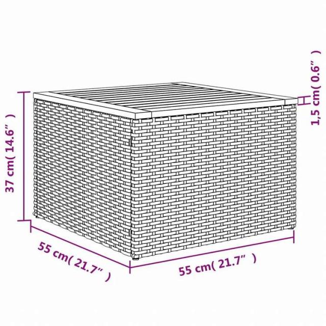 vidaXL ガーデンソファ11点セット クッション付き ポリラタン製 グレー家具 アウトドア家具 屋外家具セット(代引不可)【送料無料】