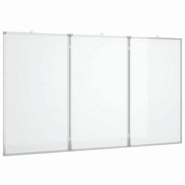 vidaXL マグネット式ホワイトボード 折りたたみ式 180x80x1.7cm アルミニウム製オフィス用品 プレゼンテーション ディスプレイボード(代引不可)【送料無料】 9,385円