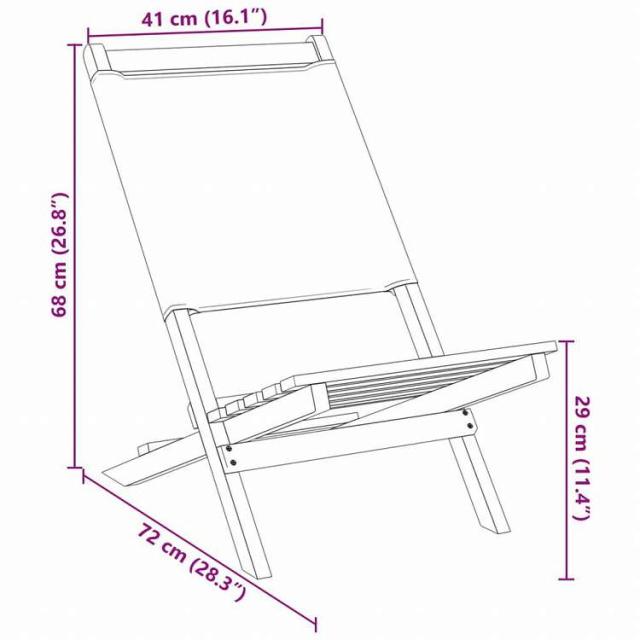 vidaXL 折りたたみ式ガーデンチェア 8点 クリームホワイト ファブリック&無垢材家具 アウトドア家具 屋外椅子 アウトドアベンチチェア(代引不可)【送料無料】_10