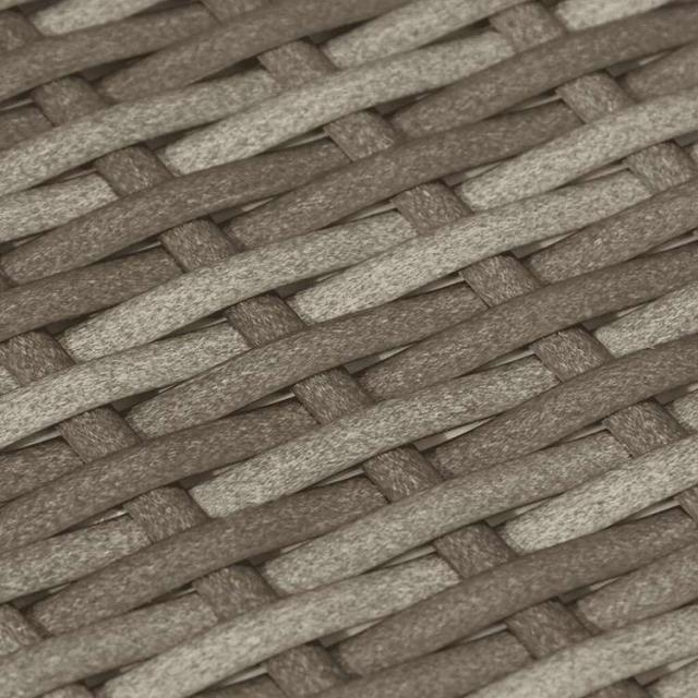 vidaXL ガーデンソファ7点セット クッション付き グレー ポリラタン家具 アウトドア家具 屋外家具セット(代引不可)【送料無料】