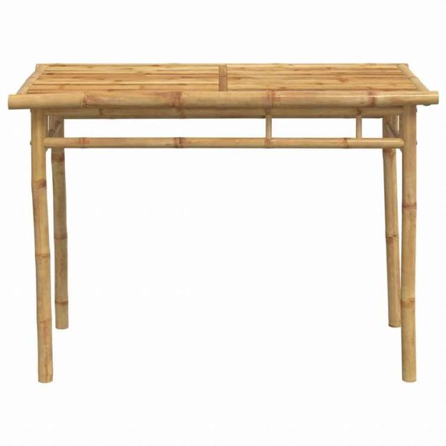 vidaXL ガーデンダイニングテーブル 110x55x75 cm 竹製家具 アウトドア家具 アウトドアテーブル(代引不可)【送料無料】_3