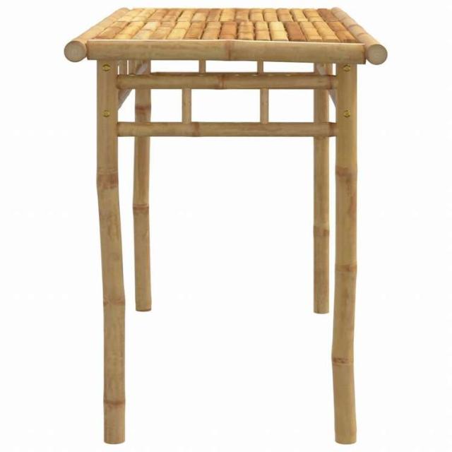 vidaXL ガーデンダイニングテーブル 110x55x75 cm 竹製家具 アウトドア家具 アウトドアテーブル(代引不可)【送料無料】_4