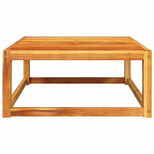 vidaXL ガーデンテーブル 65x65x29cm アカシア無垢材家具 アウトドア家具 屋外椅子 屋外ソファ(代引不可)【送料無料】_3