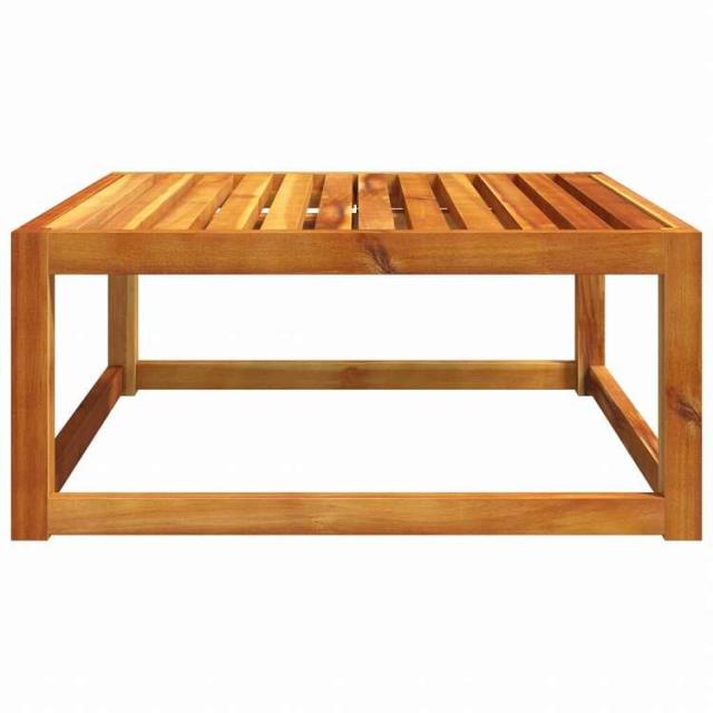vidaXL ガーデンテーブル 65x65x29cm アカシア無垢材家具 アウトドア家具 屋外椅子 屋外ソファ(代引不可)【送料無料】_4
