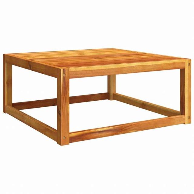 vidaXL ガーデンテーブル 65x65x29cm アカシア無垢材家具 アウトドア家具 屋外椅子 屋外ソファ(代引不可)【送料無料】_1
