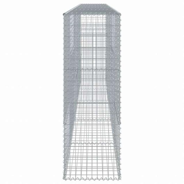 vidaXL 蛇籠バスケット カバー付き 500x50x150cm 亜鉛メッキ鉄ホーム&ガーデン 芝&ガーデン ガーデニング 鉢植え・プランター(代引不可)【送料無料】_3