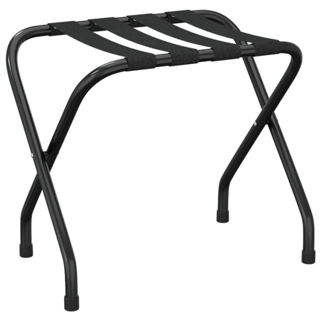 vidaXL ラゲッジラック ブラック 56x40x49 cmスーツケース&かばん旅行用鞄用品Luggage Racks & Stands(代引不可)【送料無料】
