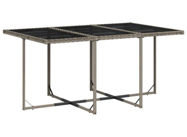 vidaXL ガーデンダイニング11点セット クッション付き グレー ポリラタン製家具アウトドア家具屋外家具セット(代引不可)【送料無料】_3