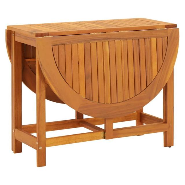 vidaXL ガーデンテーブル 130x90x72cm アカシア無垢材家具アウトドア家具アウトドアテーブル(代引不可)【送料無料】_5