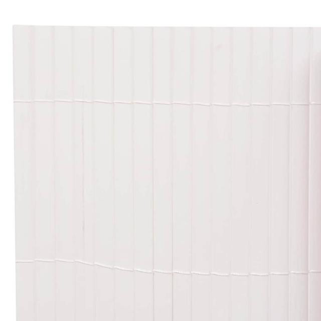 vidaXL ガーデンフェンス 両面タイプ 90x500 cm ホワイトハードウェアフェンス&バリアフェンスパネル(代引不可)【送料無料】_2