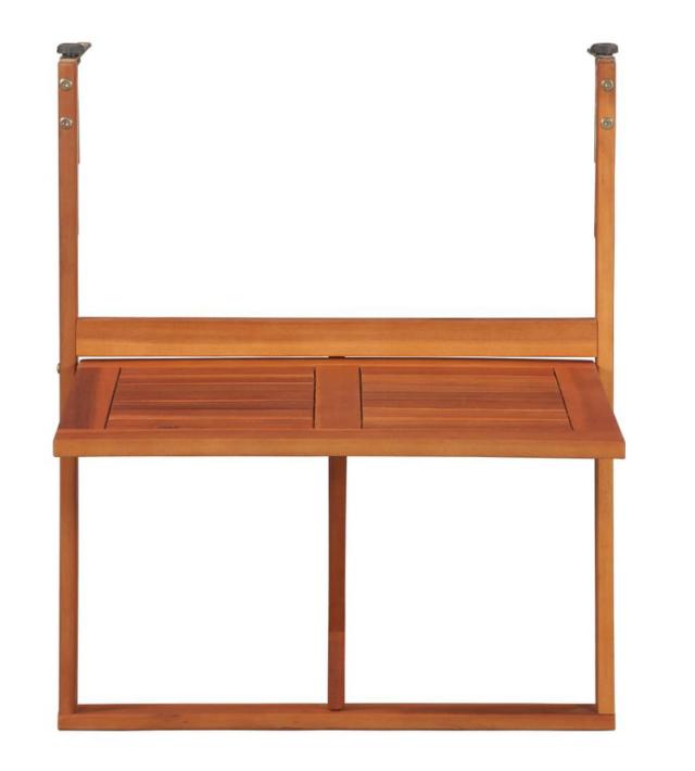 vidaXL 吊り下げバルコニーテーブル 64.5x44x80cm アカシア無垢材家具アウトドア家具アウトドアテーブル(代引不可)【送料無料】_3