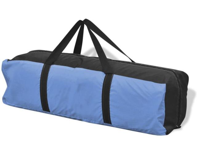 vidaXL 4人用テント ブルースポーツグッズアウトドアレクリエーションキャンプ&ハイキングテント(代引不可)【送料無料】