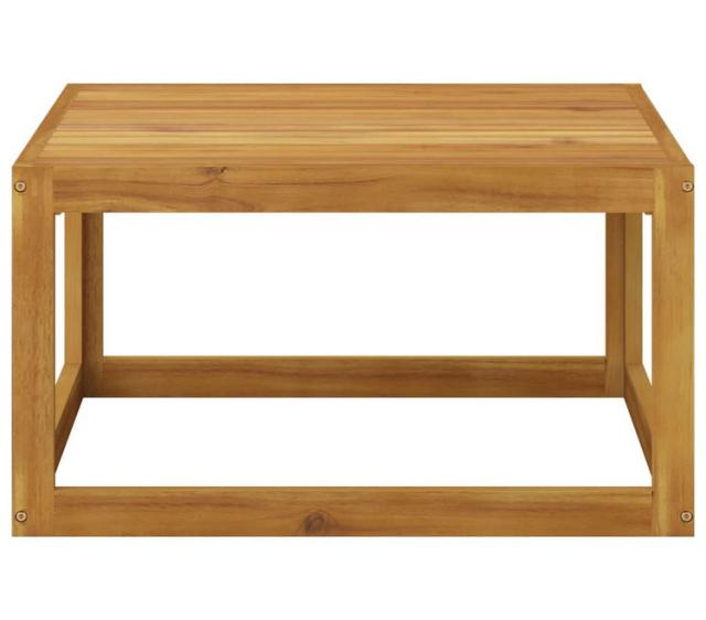 vidaXL コーヒーテーブル 68x68x29cm アカシア無垢材家具アウトドア家具屋外椅子屋外用組み合わせソファセット(代引不可)【送料無料】_1