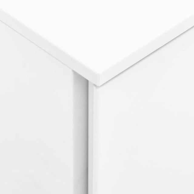 vidaXL モバイルファイルキャビネット ホワイト 39x45x60cm スチール製家具キャビネット&収納ファイル棚(代引不可)【送料無料】_5