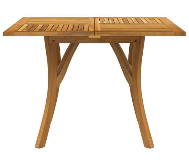 vidaXL ガーデンテーブル 110x110x75cm アカシア無垢材家具アウトドア家具アウトドアテーブル(代引不可)【送料無料】_2