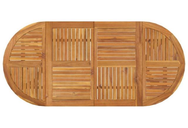 vidaXL ガーデンテーブル 200x90x75cm アカシア無垢材家具アウトドア家具アウトドアテーブル(代引不可)【送料無料】_3