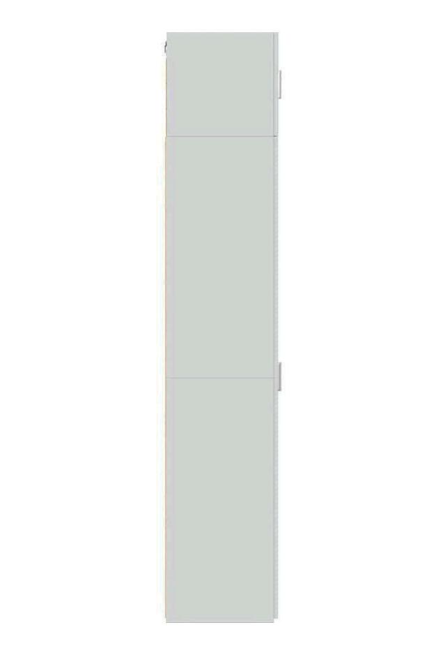 vidaXL スリム収納キャビネット ホワイト 30x42.5x225cm エンジニアリングウッド家具キャビネット&amp;収納サイドボード(代引不可)【送料無料】_5