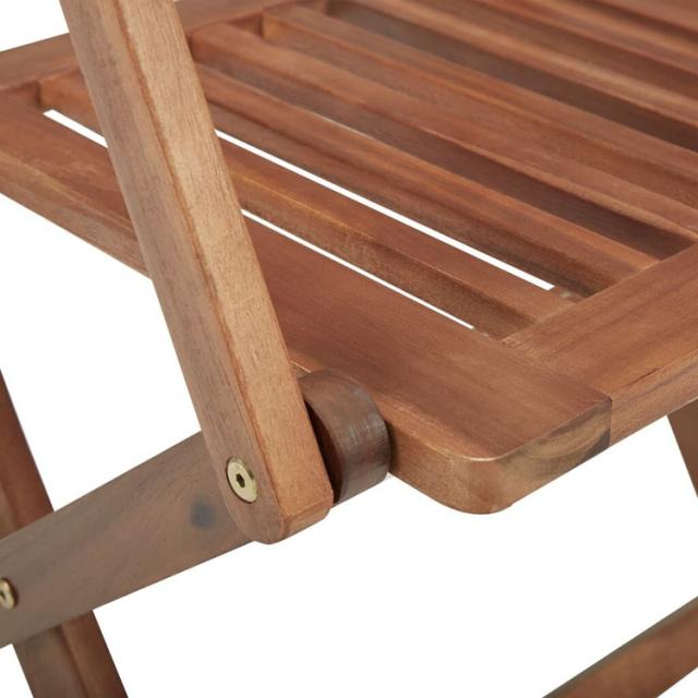 vidaXL 折りたたみ式屋外チェア 8点セット アカシア無垢材家具アウトドア家具屋外椅子アウトドアベンチチェア(代引不可)【送料無料】_4