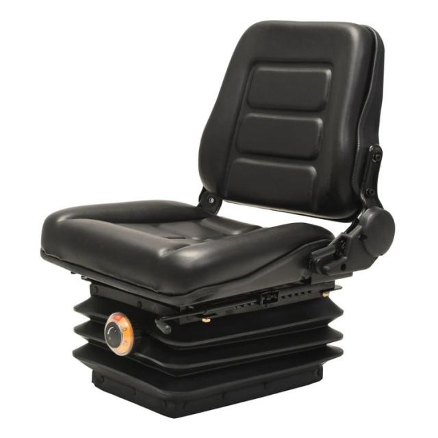 vidaXL フォークリフト トラクター用シート サスペンション 調節可能な背もたれ付き 芝 ガーデン 屋外用電源機器アクセサリ トラクター部品 アクセサリ(代引不可)【送料無料】