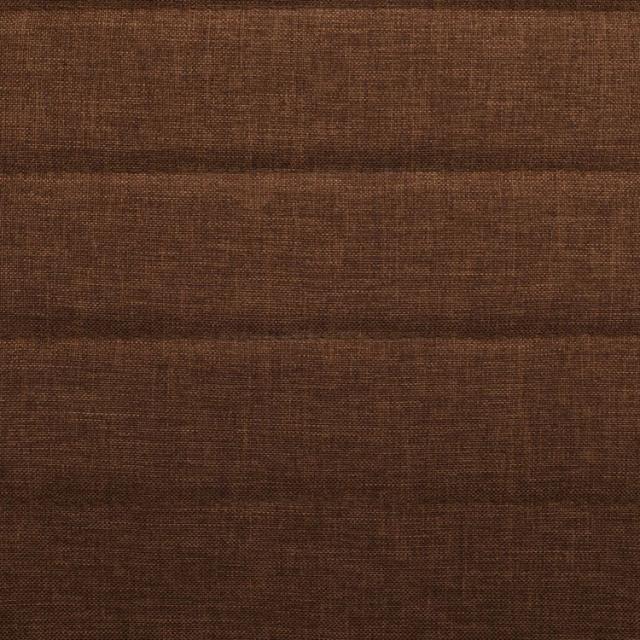 vidaXL ダイニングチェア 2点 ブラウン 布張り 家具 チェア キッチン ダイニングルームチェア(代引不可)【送料無料】_5
