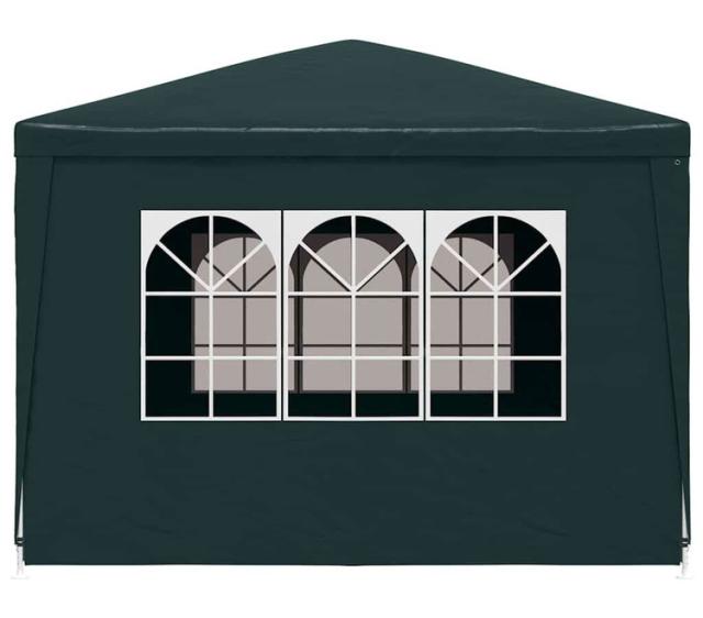 vidaXL パーティーテント 3×3m グリーン 芝 ガーデン アウトドア