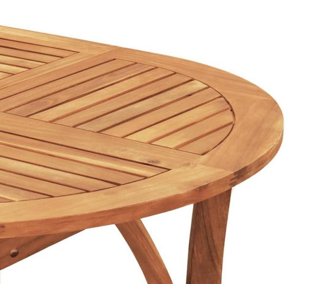 vidaXL ガーデンダイニング7点セット アカシア無垢材 家具 アウトドア家具 屋外家具セット(代引不可)【送料無料】_5