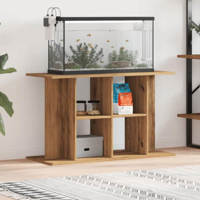 vidaXL 水槽スタンド アーティザンオーク 100×40×60cm エンジニアードウッド 動物 ペット用品 ペット用品 魚用品 Aquarium Stands(代引不可)【送料無料】