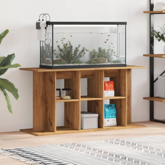 vidaXL 水槽スタンド アーティザンオーク 120×40×60cm エンジニアードウッド 動物 ペット用品 ペット用品 魚用品 Aquarium Stands(代引不可)【送料無料】
