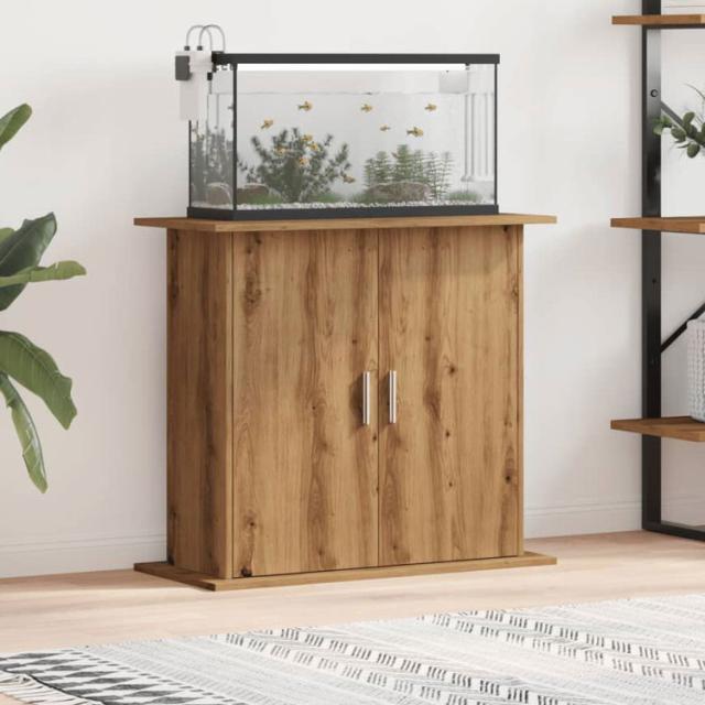 vidaXL 水槽スタンド アーティザンオーク 81×36×73cm エンジニアードウッド 動物 ペット用品 ペット用品 魚用品 Aquarium Stands(代引不可)【送料無料】