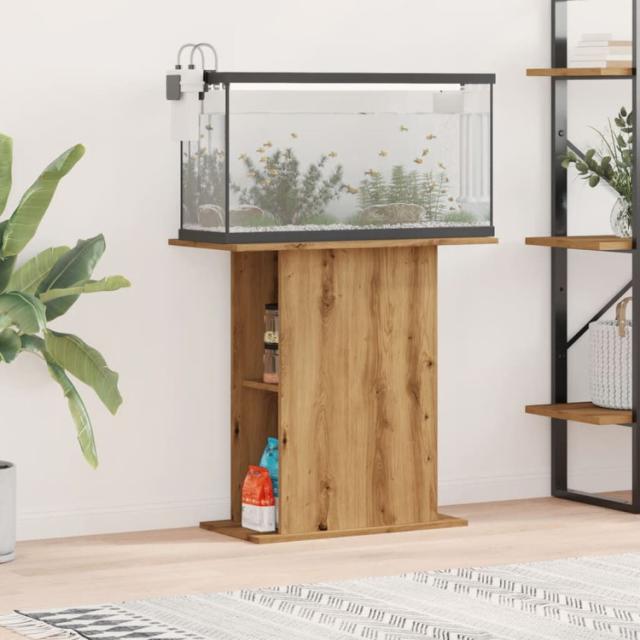 vidaXL 水槽スタンド アーティザンオーク 36×75×72.5cm エンジニアードウッド 動物 ペット用品 ペット用品 魚用品 Aquarium Stands(代引不可)【送料無料】