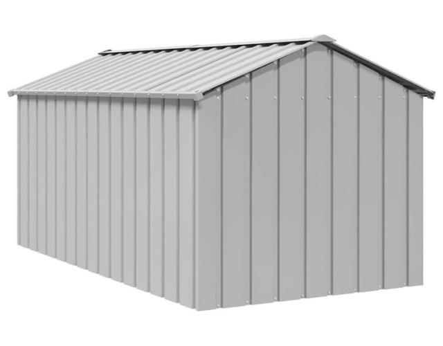 vidaXL 屋根付き犬小屋 114×202×101cm 亜鉛メッキ鋼 動物 ペット用品 ペット用品 犬用品 ドッグハウス(代引不可)【送料無料】_3