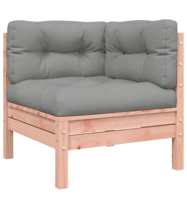 vidaXL ガーデンソファ6点セット クッション付き ダグラスモミ無垢材 家具 アウトドア家具 屋外家具セット(代引不可)【送料無料】