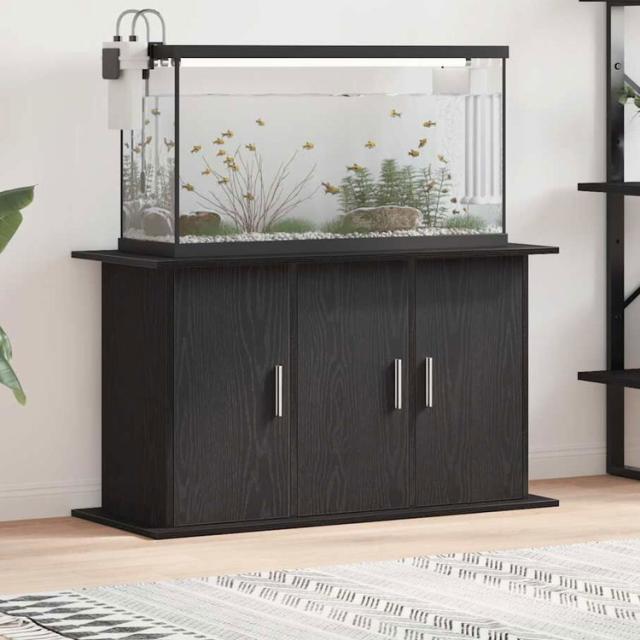 vidaXL 水槽スタンド ブラックオーク 101×41×58cm エンジニアードウッド 動物 ペット用品 ペット用品 魚用品 Aquarium Stands(代引不可)【送料無料】