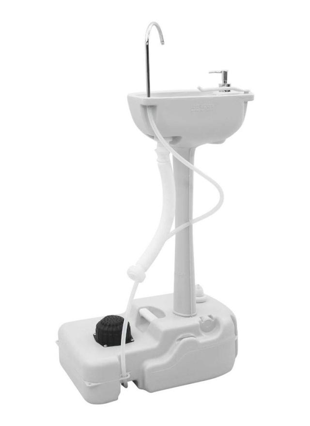vidaXL キャンプテーブル クールグレー スポーツグッズ アウトドアレクリエーション キャンプ ハイキング(代引不可)【送料無料】_2