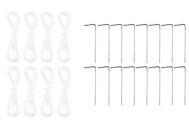 vidaXL サイドウォール付きパーティーテント 白 6×4m PE 芝 ガーデン